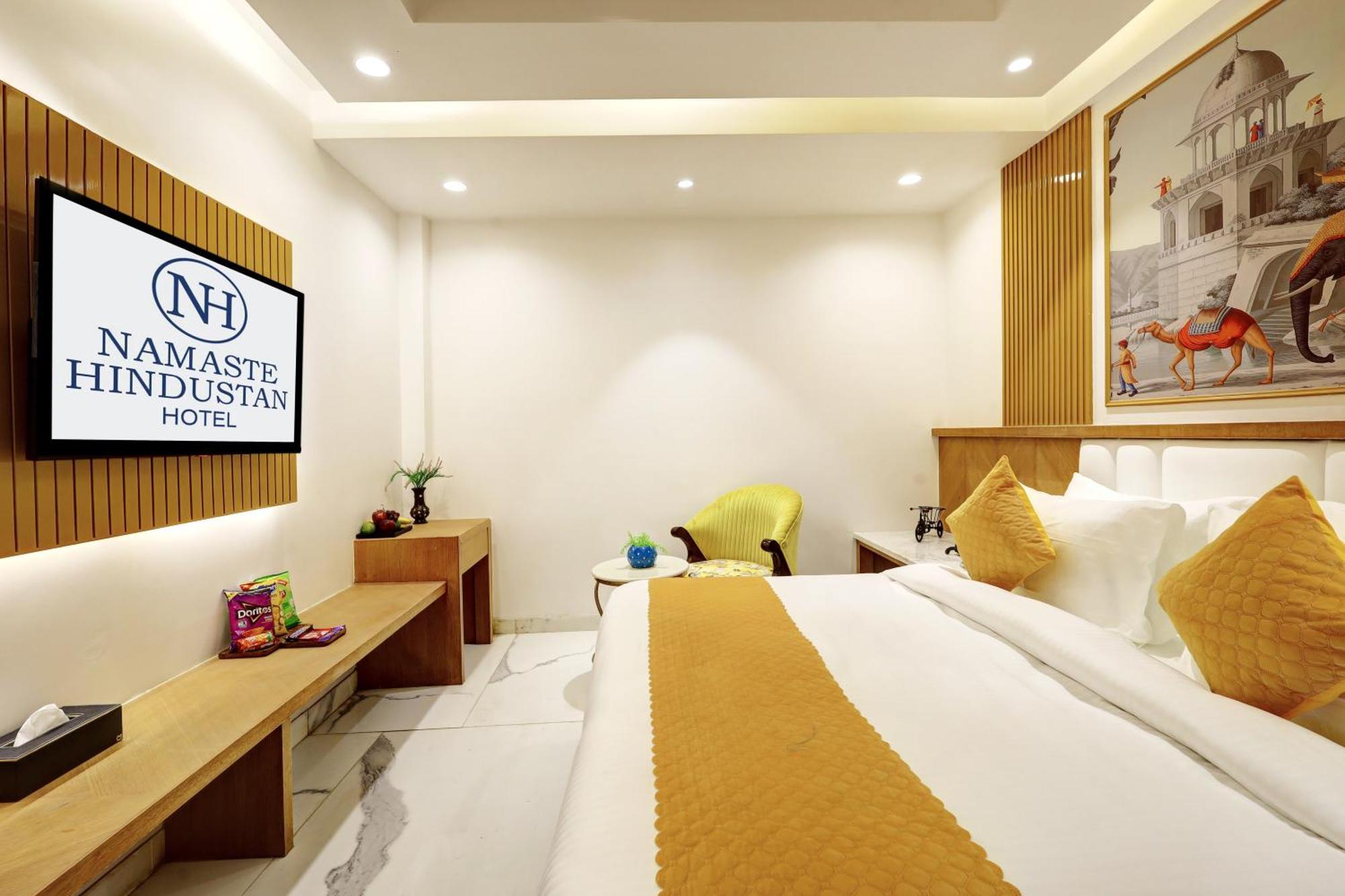 Hotel Namaste Hindustan Just A Minute Away From New Delhi Railway Station And Connaught Place المظهر الخارجي الصورة